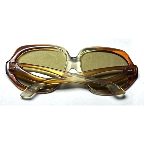 Vintage Ted Lapidus Paris Sunglasses Oversized 1970s Fames Made in France Iconic